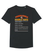 pentru programatori - Programmer hourly rate Tricou mânecă scurtă guler larg Bărbat Skater