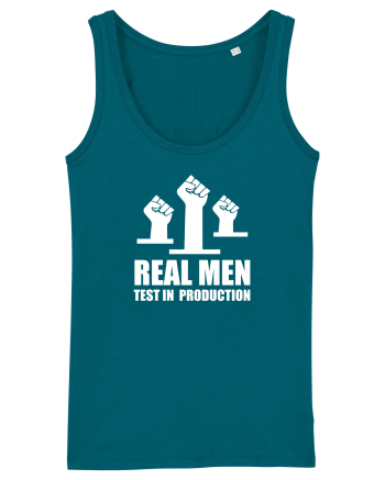 pentru programatori - Real men test in production Ocean Depth