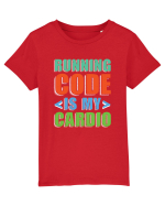 pentru programatori - Running code is my cardio Tricou mânecă scurtă  Copii Mini Creator
