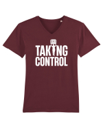 pentru programatori - Taking control Tricou mânecă scurtă guler V Bărbat Presenter