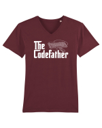 pentru programatori - The CodeFather Tricou mânecă scurtă guler V Bărbat Presenter