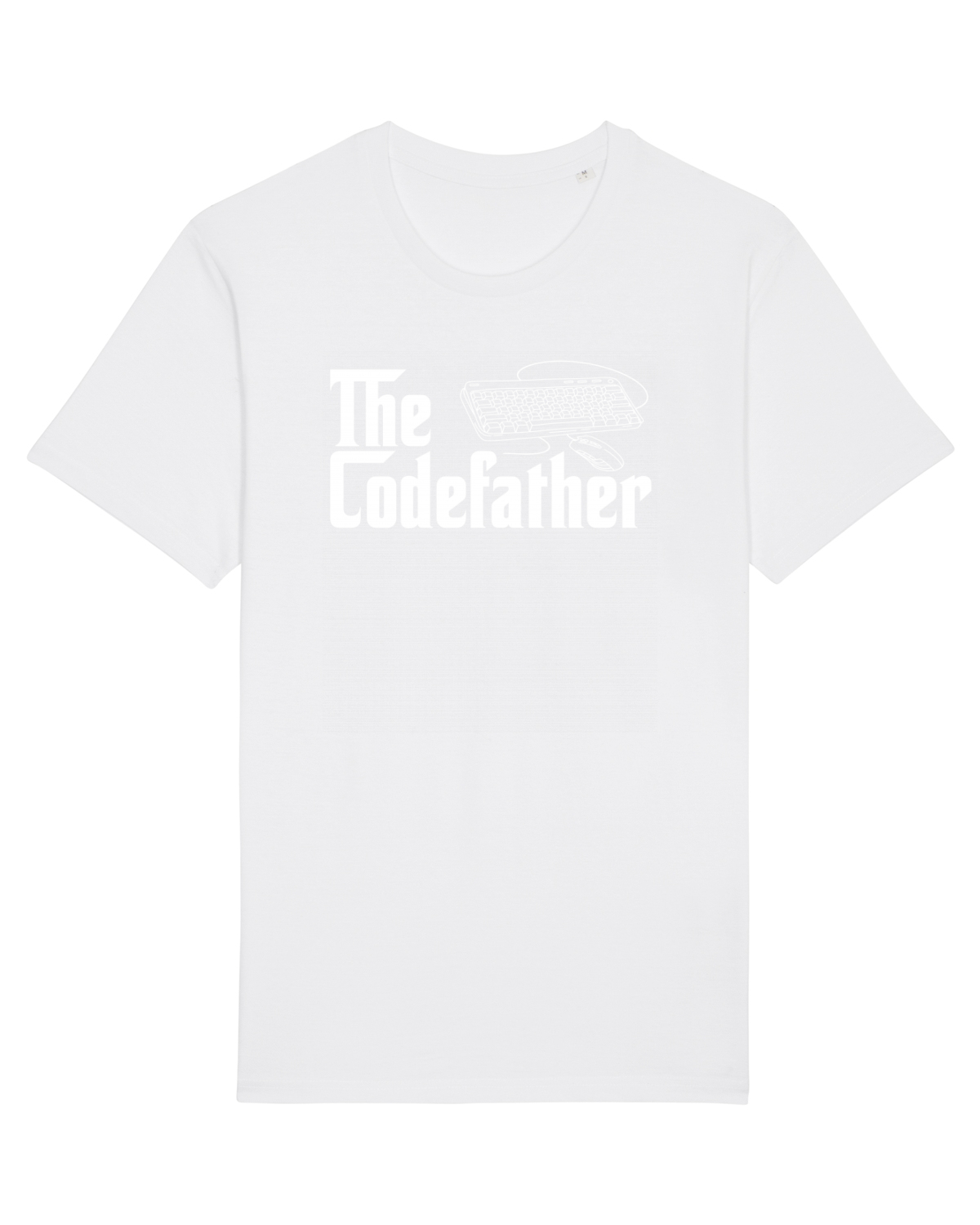 Tricou mânecă scurtă Unisex Rocker White