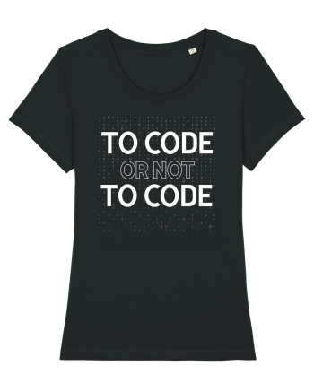 pentru programatori - To code or not to code Black