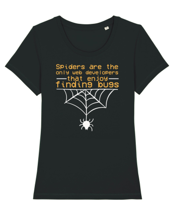 pentru programatori - Web developers that enjoy finding bugs Black