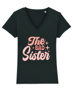 The Bad Sister Tricou mânecă scurtă guler V Damă Evoker