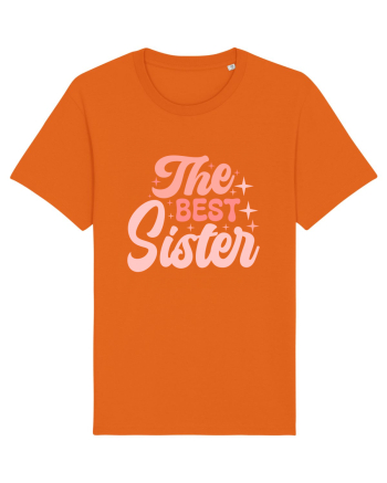 The Best Sister Bright Orange