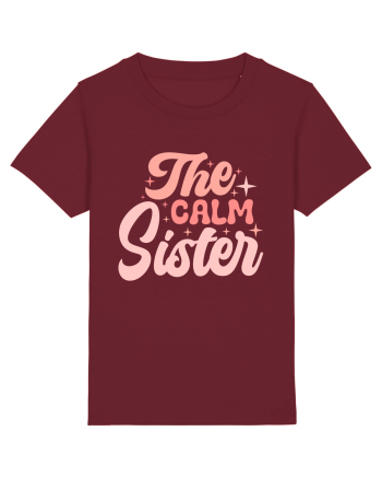 The Calm Sister Burgundy