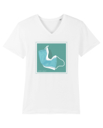Lorem Ipsum Tricou mânecă scurtă guler V Bărbat Presenter