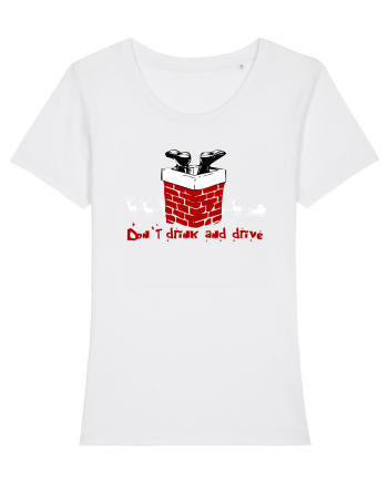 DON`T DRINK AND DRIVE - NU BEA SI CONDUCE - MOS CRACIUN White