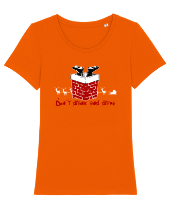DON`T DRINK AND DRIVE - NU BEA SI CONDUCE - MOS CRACIUN Bright Orange