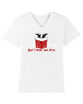 DON`T DRINK AND DRIVE - NU BEA SI CONDUCE - MOS CRACIUN White