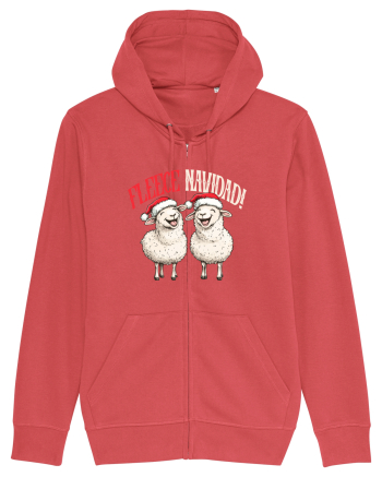 FLEECE NAVIDAD - FELIZ NAVIDAD - CRACUN FERICIT! :P Carmine Red