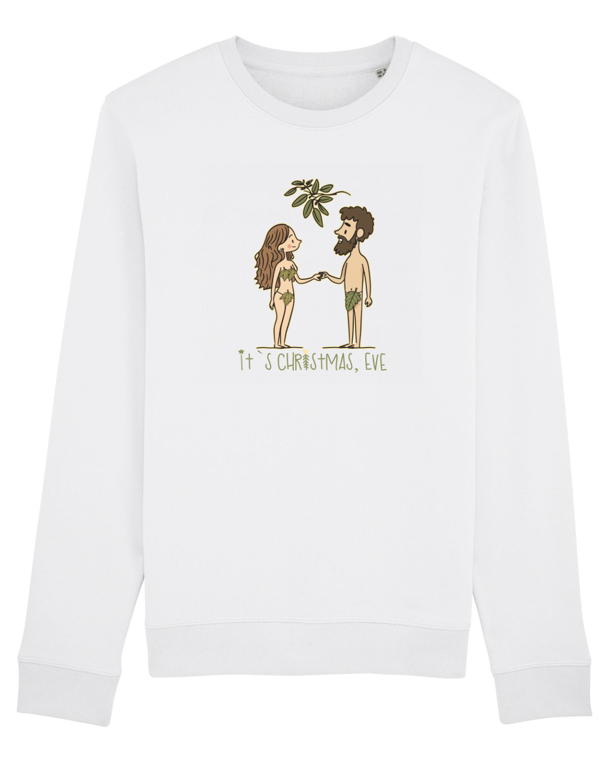 Bluză mânecă lungă Unisex Rise White