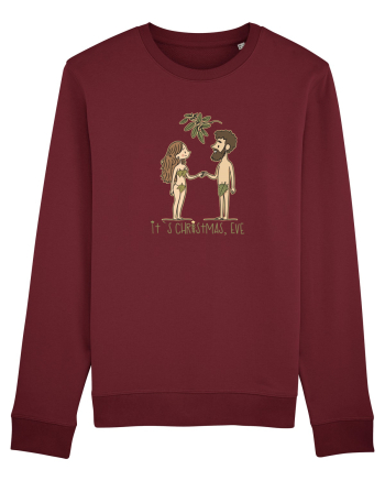 IT`S CHRISTMAS, EVE!  Burgundy