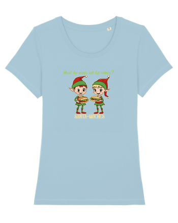 What do elves eat for lunch? Ce mananca spiridusii? Sky Blue