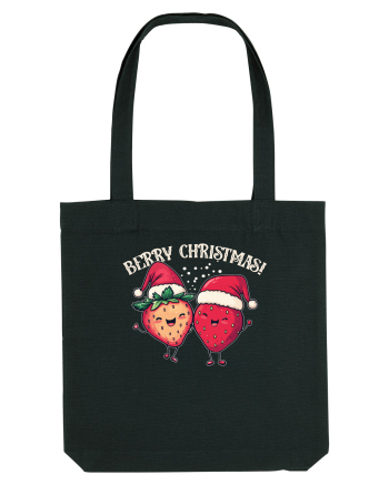 Merry Christmas? Berry Christmas! Black