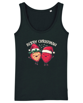 Merry Christmas? Berry Christmas! Black