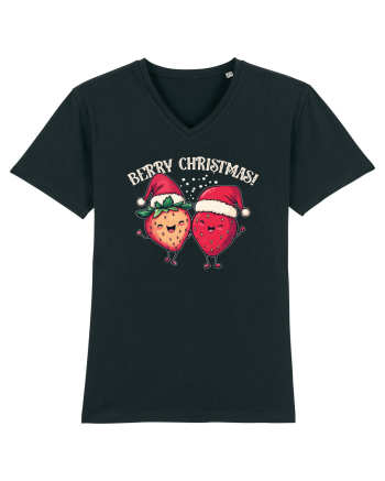 Merry Christmas? Berry Christmas! Black