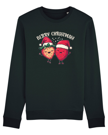 Merry Christmas? Berry Christmas! Black