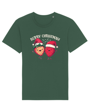 Merry Christmas? Berry Christmas! Bottle Green