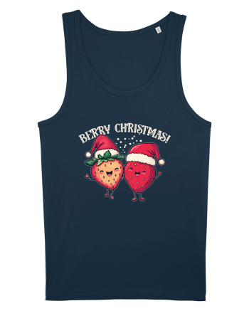 Merry Christmas? Berry Christmas! Navy