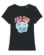 JoLLY FISH - JELLY FISH Tricou mânecă scurtă guler larg fitted Damă Expresser