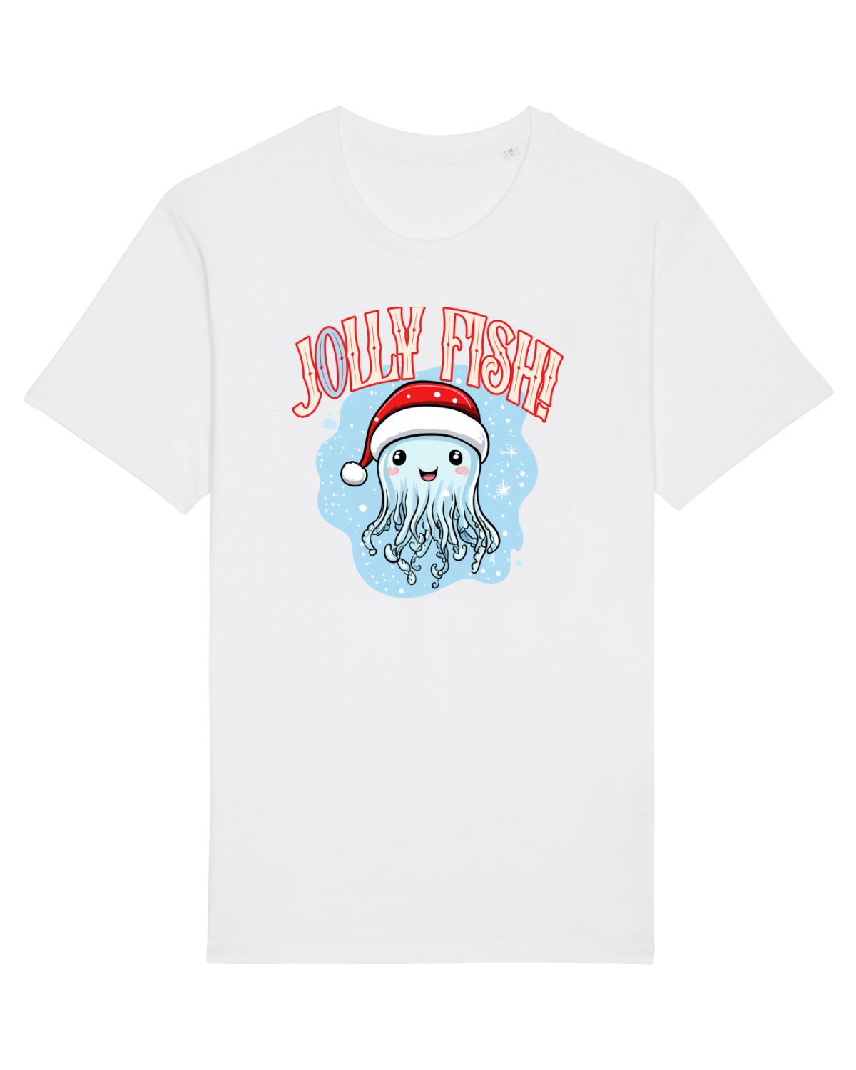 Tricou mânecă scurtă Unisex Rocker White