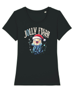 JoLLY FISH - JELLY FISH  2 Tricou mânecă scurtă guler larg fitted Damă Expresser