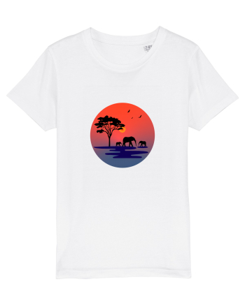 Elephants White