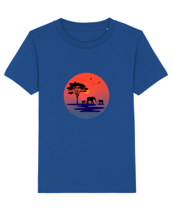Elephants Majorelle Blue