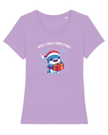 HERE COMES SANTA JAWS! Lavender Dawn