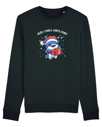 HERE COMES SANTA JAWS! Black