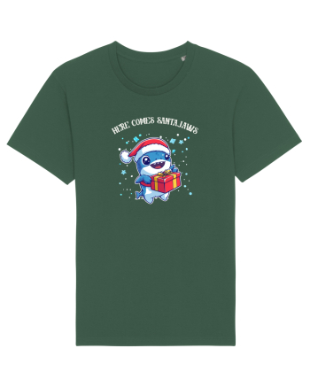 HERE COMES SANTA JAWS! Bottle Green