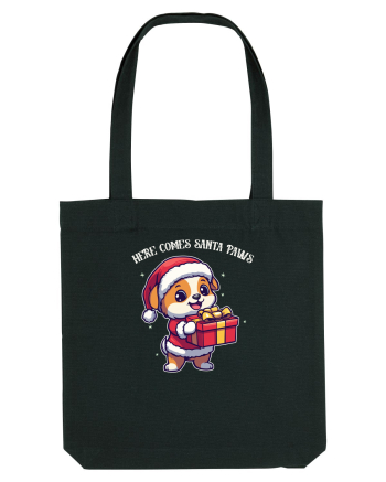 HERE COMES SANTA PAWS! ok Black
