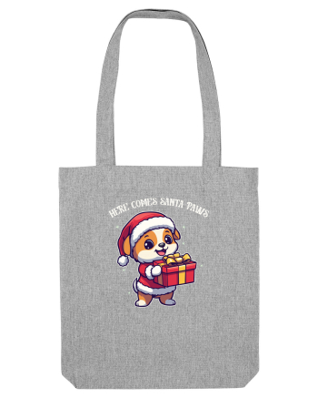 HERE COMES SANTA PAWS! ok Heather Grey