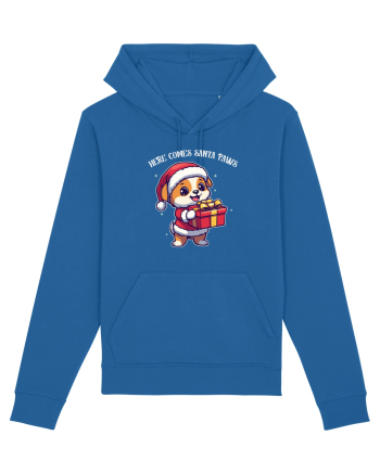 HERE COMES SANTA PAWS! ok Royal Blue