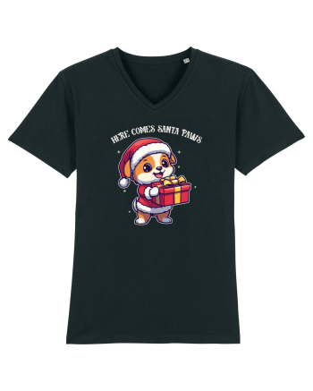 HERE COMES SANTA PAWS! ok Black