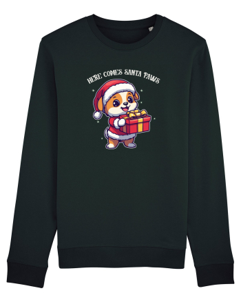HERE COMES SANTA PAWS! ok Black