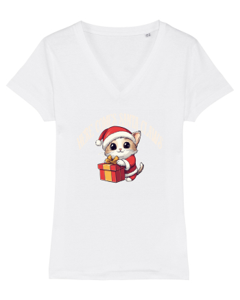  HERE COMES SANTA CLAWS - VINE MOS GHERILA! White