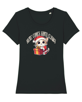  HERE COMES SANTA CLAWS - VINE MOS GHERILA! Black