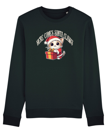  HERE COMES SANTA CLAWS - VINE MOS GHERILA! Black