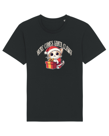  HERE COMES SANTA CLAWS - VINE MOS GHERILA! Black