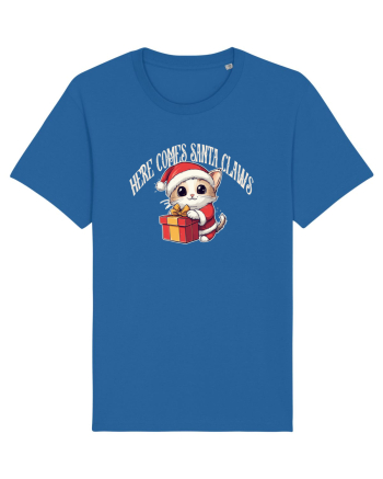  HERE COMES SANTA CLAWS - VINE MOS GHERILA! Royal Blue