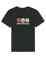 RETETA CRACIUNULUI PERFECT - IUBIRE< BUCURIE & MANCARE! :)) Tricou mânecă scurtă Unisex Rocker