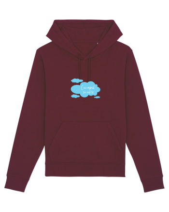 Cu capul in nori Burgundy