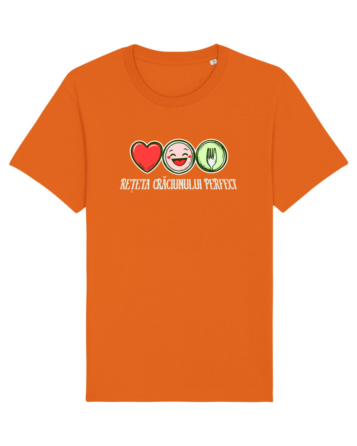 Tricou mânecă scurtă Unisex Rocker Bright Orange