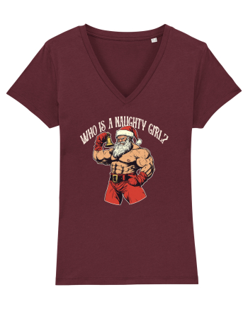 WHO IS A NAUGHTY GIRL? CINE E FATA REA? Burgundy