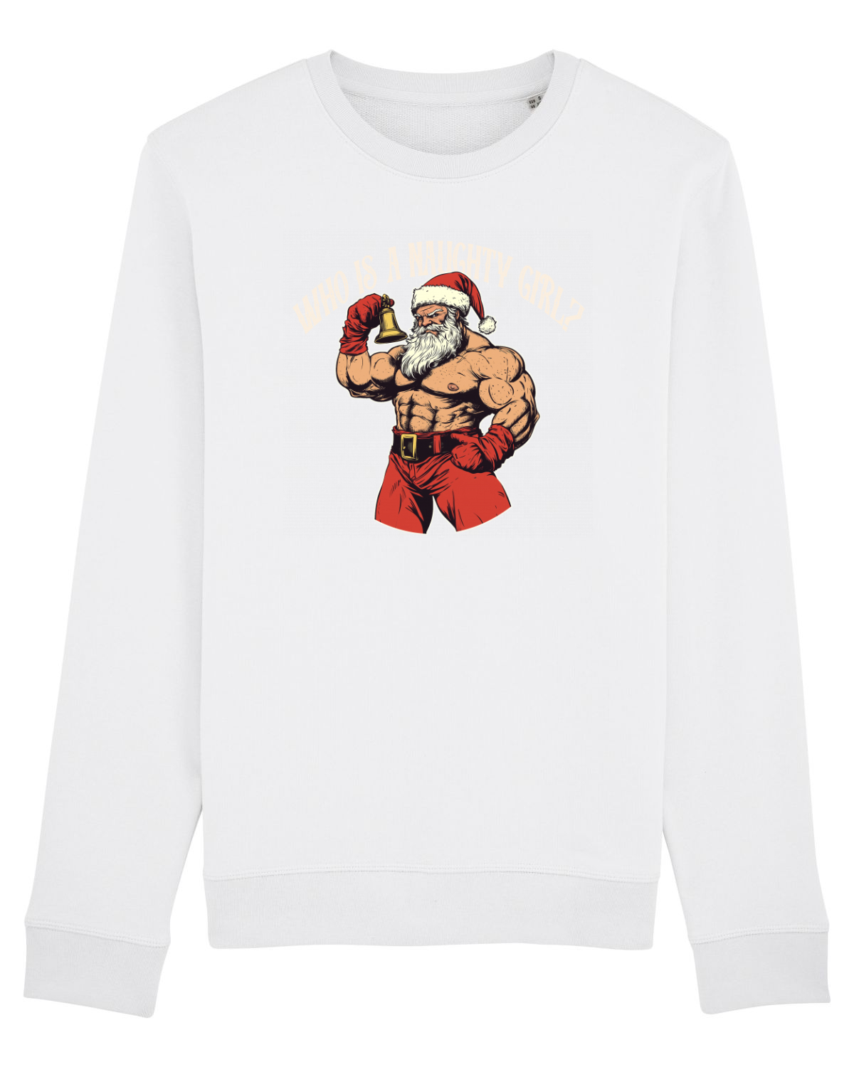 Bluză mânecă lungă Unisex Rise White