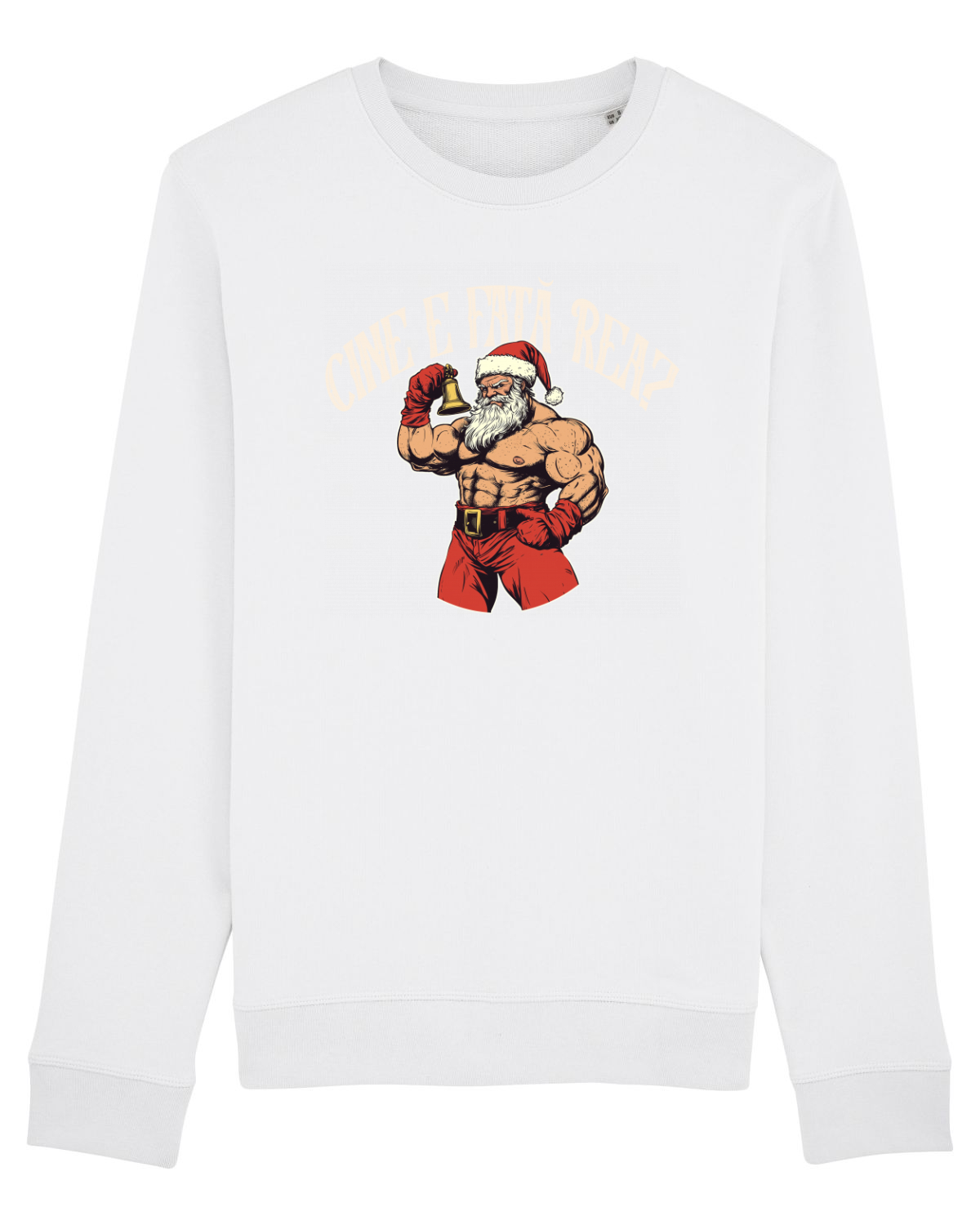 Bluză mânecă lungă Unisex Rise White