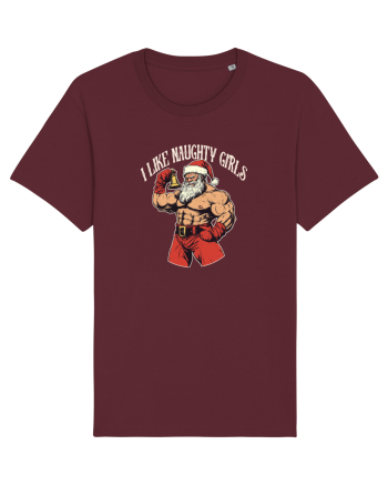 I LIKE NAUGHTY GIRLS Burgundy
